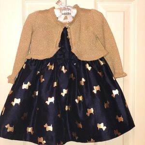 Toddler dress bolero